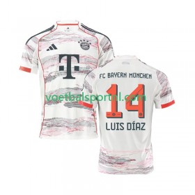 Bayern München Luis Diaz 14 Uit Shirt 2025-26